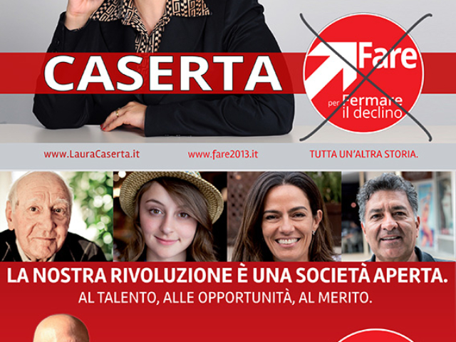 Laura Caserta - Campagna elettorale 2013